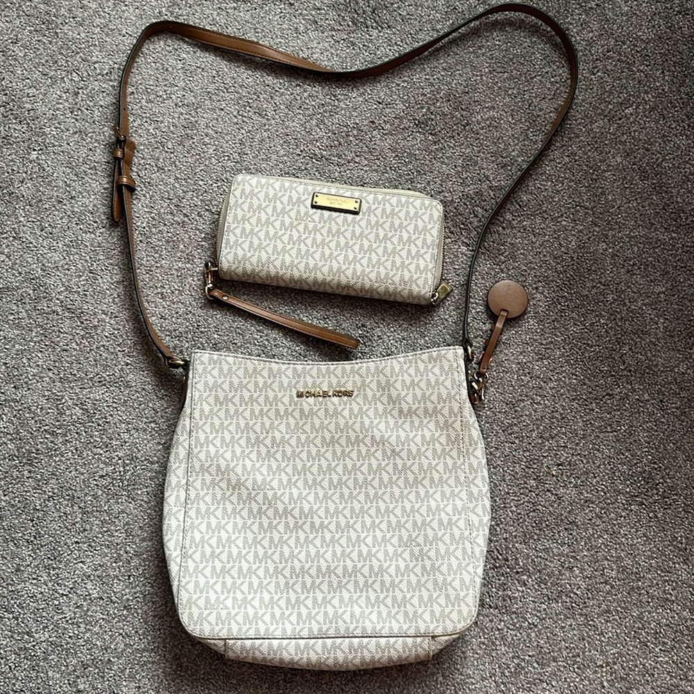 michael kors crossbody & wallet